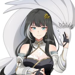 This is a pixiv picture whose title is 白芷さん！.