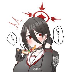 This is a pixiv picture whose title is ピザを食べよう.