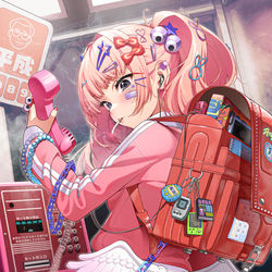 This is a pixiv picture whose title is 平成レトロ.