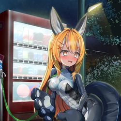 This is a pixiv picture whose title is (skeb)お散歩狐.