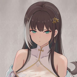This is a pixiv picture whose title is 鸣潮-白芷.