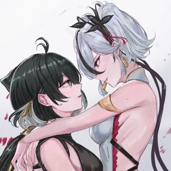 This is a pixiv picture whose title is rover x camellia.