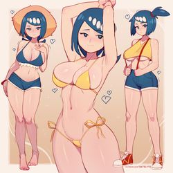 This is a pixiv picture whose title is Lana's Mom.