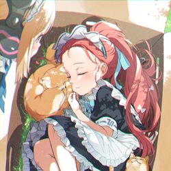 This is a pixiv picture whose title is お昼寝ユズ.