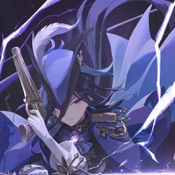 This is a pixiv picture whose title is Clorinde.
