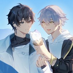 This is a pixiv picture whose title is ❄️丹穹❄️.