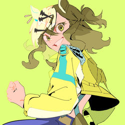 This is a pixiv picture whose title is ジャングルポケット　2/100.