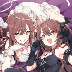 This is a pixiv picture whose title is どっちも天使しか見えないな.