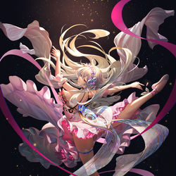 This is a pixiv picture whose title is 舞！！！.