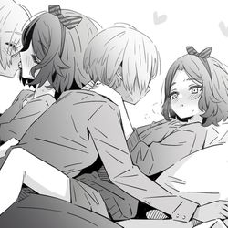 This is a pixiv picture whose title is ガールズバンドクライ.