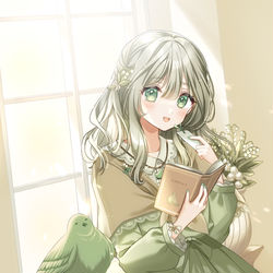 This is a pixiv picture whose title is とりさんとひなたぼっこ☀︎.