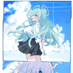 This is a pixiv picture whose title is ユメホシ.