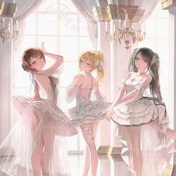 This is a pixiv picture whose title is My Ballerinas.