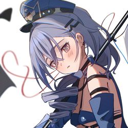 This is a pixiv picture whose title is RQボルチモアのコスした銀狼.
