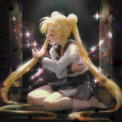 This is a pixiv picture whose title is No.. Chibiusa...
