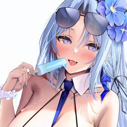 This is a pixiv picture whose title is 夏の装いのアルザスはかわいい。.