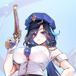 This is a pixiv picture whose title is Clorinde.