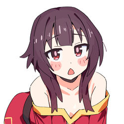This is a pixiv picture whose title is めぐみん.