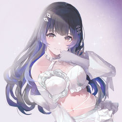 This is a pixiv picture whose title is 冬優子.
