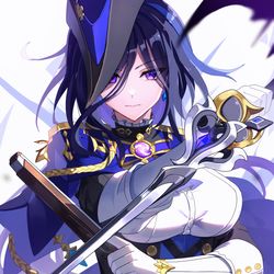 This is a pixiv picture whose title is クロリンデ.