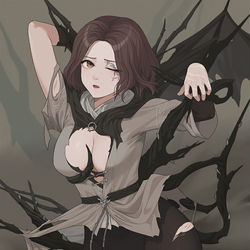 This is a pixiv picture whose title is Death Blight.