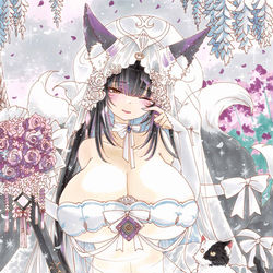 This is a pixiv picture whose title is 純潔清浄のウィステリア.