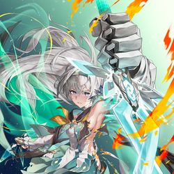This is a pixiv picture whose title is 変身.