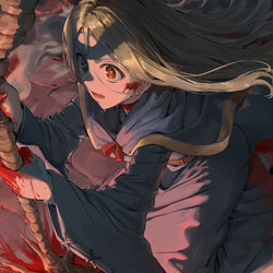 This is a pixiv picture whose title is マルシル.
