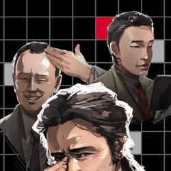 This is a pixiv picture whose title is 古畑任三郎.