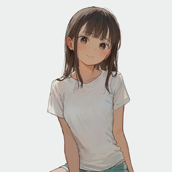 This is a pixiv picture whose title is 少女.