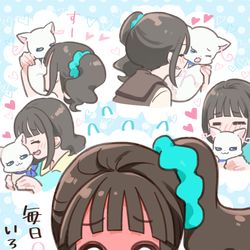 This is a pixiv picture whose title is わんぷり１８話.