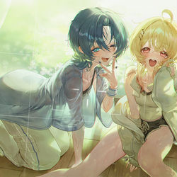 This is a pixiv picture whose title is Dance lesson ~.