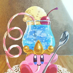This is a pixiv picture whose title is クリームソーダ.