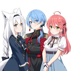 This is a pixiv picture whose title is フブみこめっと.