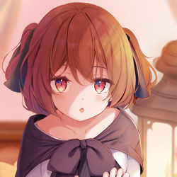 This is a pixiv picture whose title is ちょこっと魔族っ子1-2.