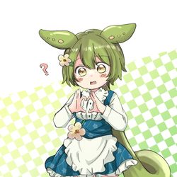 This is a pixiv picture whose title is 太ももむちむちのずんだもん…….
