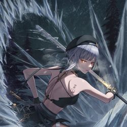 This is a pixiv picture whose title is Sanhua.
