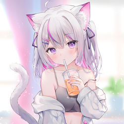 This is a pixiv picture whose title is chill.