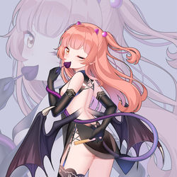 This is a pixiv picture whose title is 小恶魔.