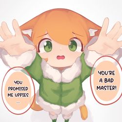 This is a pixiv picture whose title is Uppies~.
