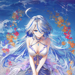 This is a pixiv picture whose title is :D.