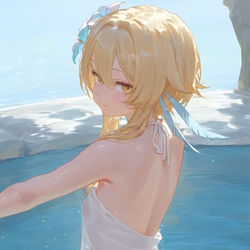 This is a pixiv picture whose title is 荧.