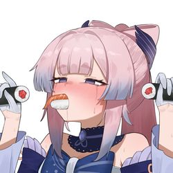This is a pixiv picture whose title is 心海.