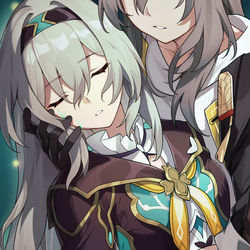 This is a pixiv picture whose title is 似了.