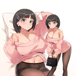This is a pixiv picture whose title is 私服直葉ちゃん.