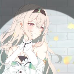 This is a pixiv picture whose title is 「私のことを忘れないで」.