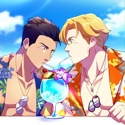 This is a pixiv picture whose title is スミイサまとめ②.