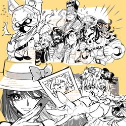 This is a pixiv picture whose title is やっぱカルデアサマーアドベンチャーたのしかった落書き.