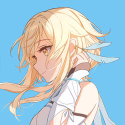 This is a pixiv picture whose title is 耳饰.
