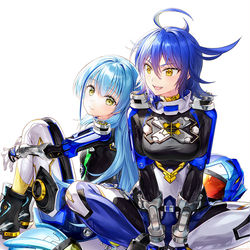 This is a pixiv picture whose title is 仲良し二人組☆.